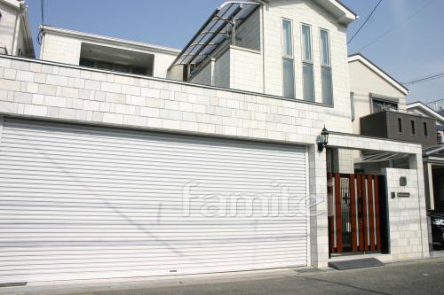 車庫ガレージ シャッター 施工例