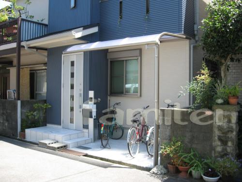レギュラーテラス屋根1階 サイクルポート仕様