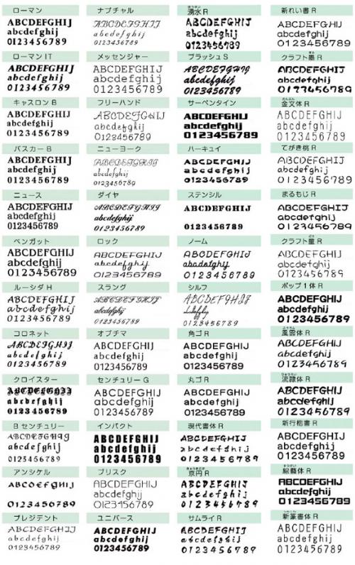 ���ƥ�쥹ɽ��ME-13 �ե���Ȱ���